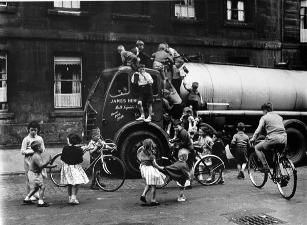 Boys on a Lorry, Cowcaddens, Glasgow